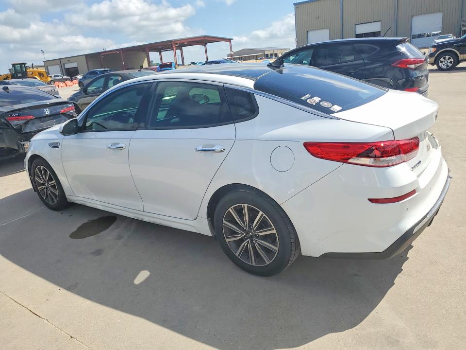 2019 Kia Optima VIN 5XXGT4L30KG317250 COPART salvage auction — REAR END, Tx - Salvage Vehicle Title, sold $2,700 on 2026-07-09 (photo 2)