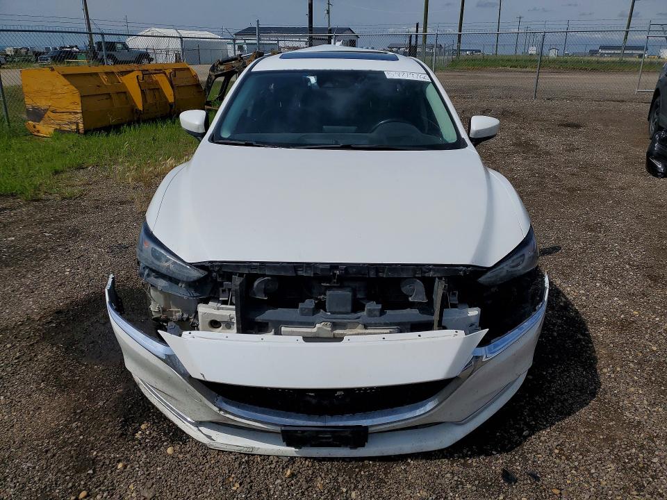 2018 Mazda 6 VIN JM1GL1WY5J1309516 COPART salvage auction — ROLLOVER, Ab - Oop - Salvage, sold $100 on 2026-07-23 (photo 5)