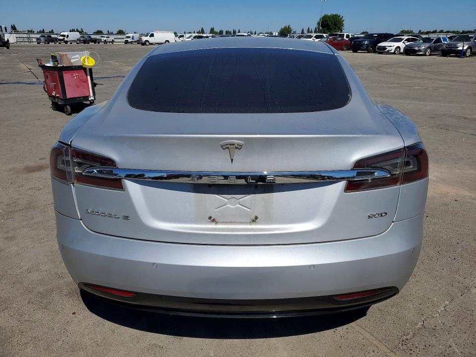 2016 Tesla Model s VIN 5YJSA1E2XGF138968 COPART salvage auction — FRONT END, Ca - Salvage Certificate, sold $2,100 on 2026-07-13 (photo 6)