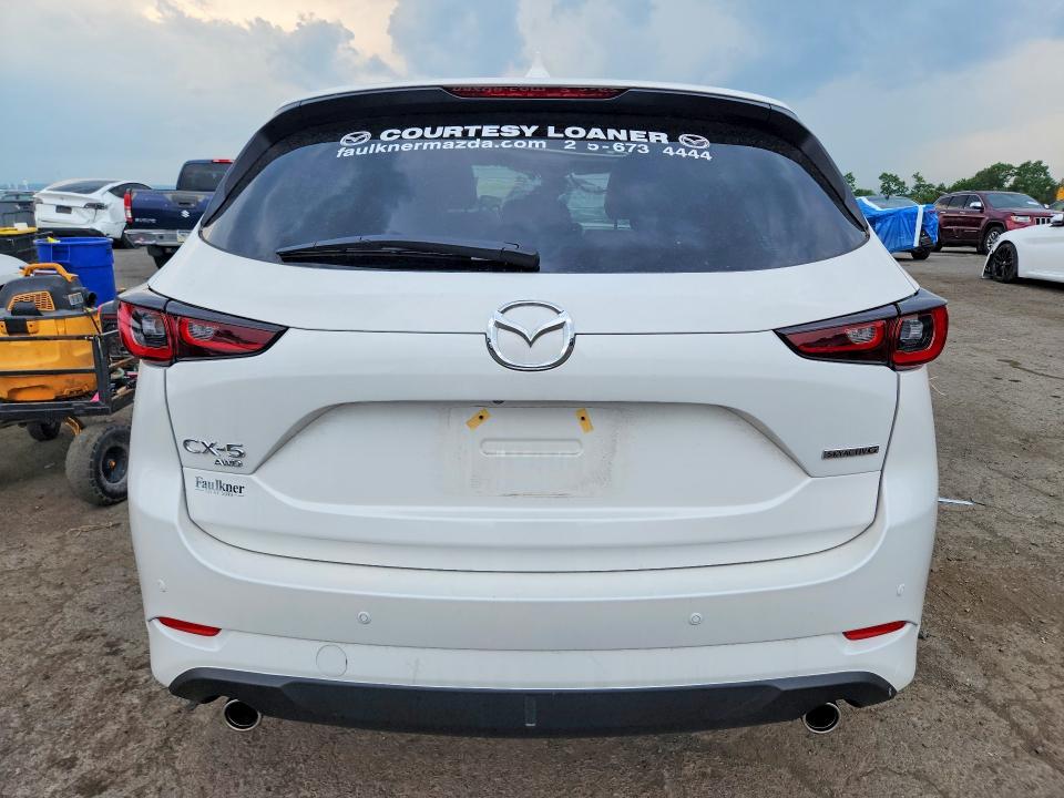 2025 Mazda VIN JM3KFBEM1S0725891 COPART salvage auction — FRONT END, PA - CERTIFICATE OF SALVAGE, sold $7,100 on 2026-07-02 (photo 6)