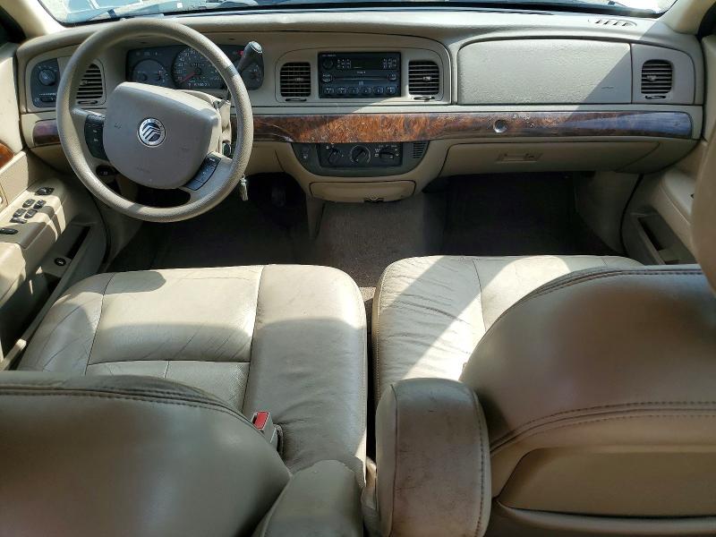 2005 Mercury Grand marquis VIN 2MEFM74W35X604493 COPART salvage auction — FRONT END, NY - MV-907A SALVAGE CERTIFICATE, sold $425 on 2026-07-09 (photo 8)