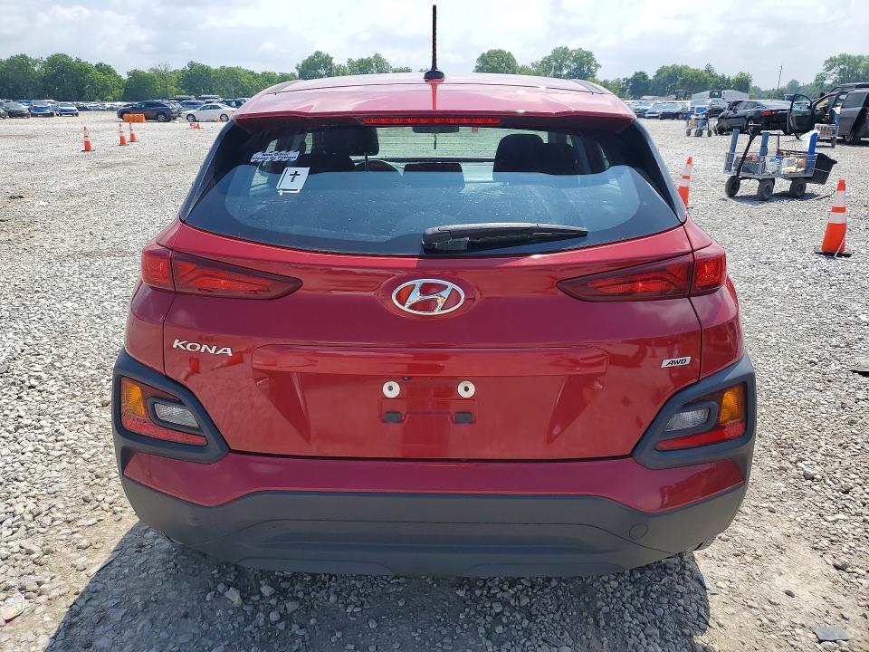 2021 Hyundai Kona VIN KM8K1CAA5MU689770 COPART salvage auction — FRONT END, Oh - Cert Of Title-Salvage, sold $2,800 on 2026-07-02 (photo 6)