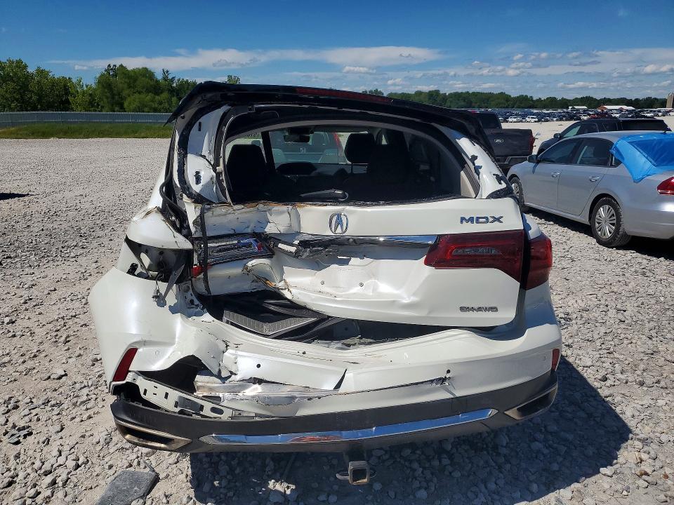 2019 Acura Mdx VIN 5J8YD4H50KL014756 COPART salvage auction — REAR END, Mi - Certificate Of Title, sold $4,600 on 2026-07-09 (photo 6)