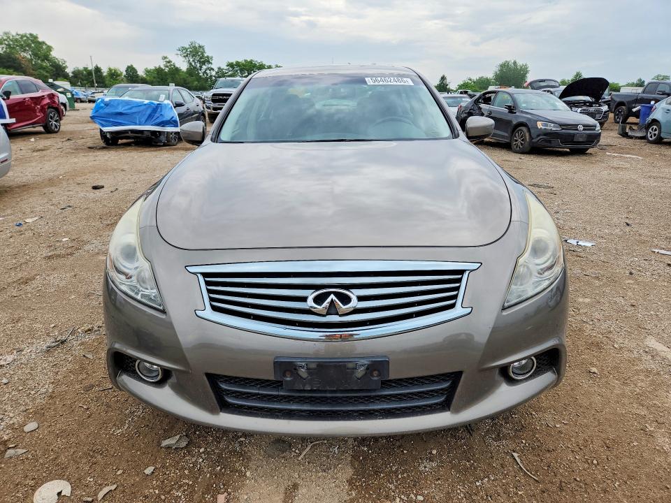 2013 Infiniti G VIN JN1CV6AR9DM352316 COPART salvage auction — REAR END, Il - Salvage Certificate, sold $1,950 on 2026-07-21 (photo 5)