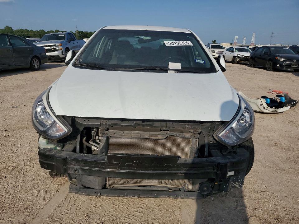 2016 Hyundai Accent VIN KMHCT4AE5GU990664 COPART salvage auction — FRONT END, Mt - Certificate Of Title, sold $350 on 2026-07-10 (photo 5)
