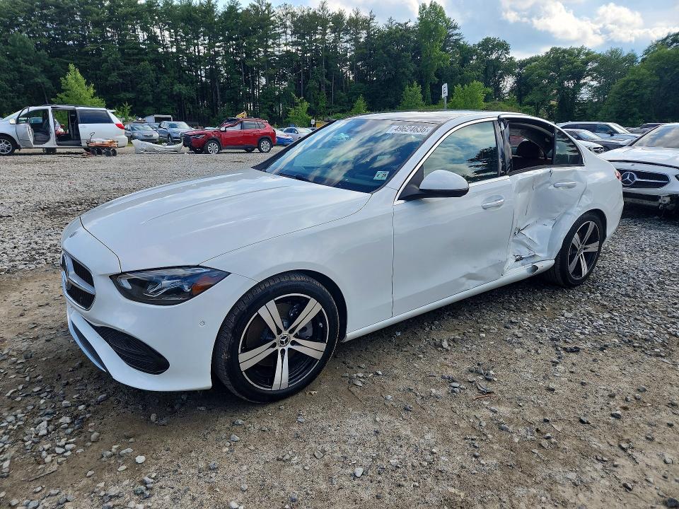 2025 Mercedes-benz C-klasse VIN W1KAF4HB6SR277255 COPART salvage auction — SIDE, Fl - Cert Of Title Slvg Rebuildable, sold $28,750 on 2026-07-15 (photo 1)