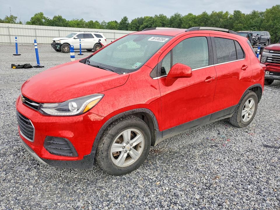 2020 Chevrolet VIN KL7CJLSB6LB347655 COPART salvage auction — SIDE, LA - CERT OF TITLE-SALVAGE, sold $1,750 on 2026-07-27 (photo 1)