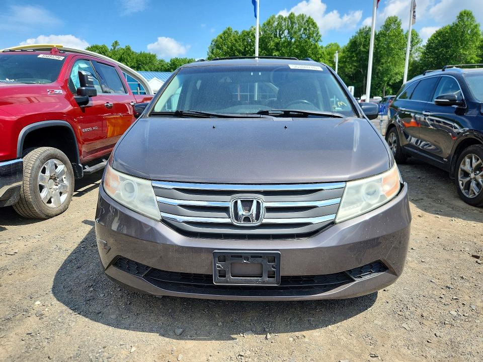 2012 Honda Odyssey VIN 5FNRL5H63CB079805 COPART salvage auction — FRONT END, Ct - Cert Of Title-Salvage, sold $675 on 2026-07-02 (photo 5)