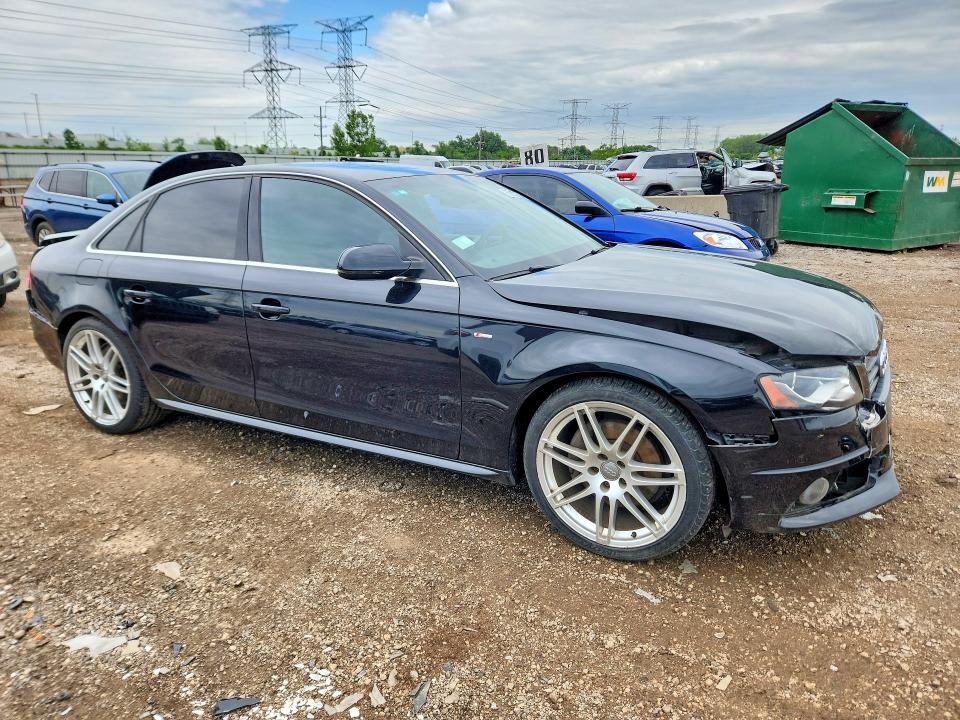 2010 Audi A4 VIN WAUMFAFLXAN021477 COPART salvage auction — REAR END, Il - Salvage Certificate, sold $300 on 2026-07-14 (photo 4)