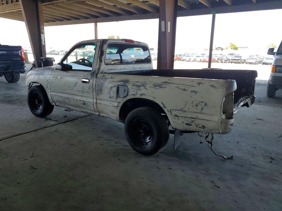 1997 Toyota Tacoma VIN 4TANL42N6VZ301318 COPART salvage auction — REAR END, Ca - Salvage Certificate, sold $550 on 2026-07-09 (photo 2)