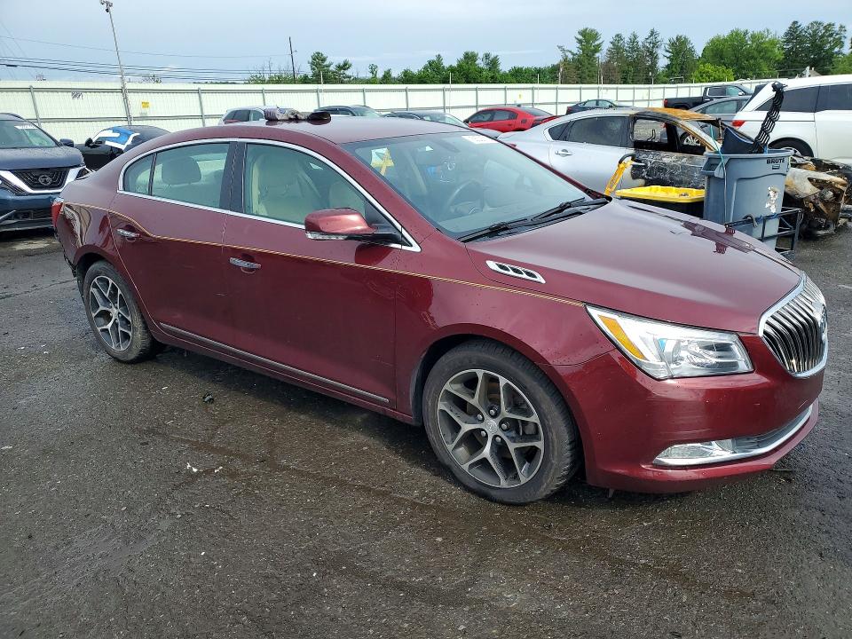 2016 Buick Lacrosse VIN 1G4G45G37GF280941 COPART salvage auction — REAR END, PA - CERT OF SALV-R=RECONSTRUCTED, sold $1,450 on 2026-07-10 (photo 4)