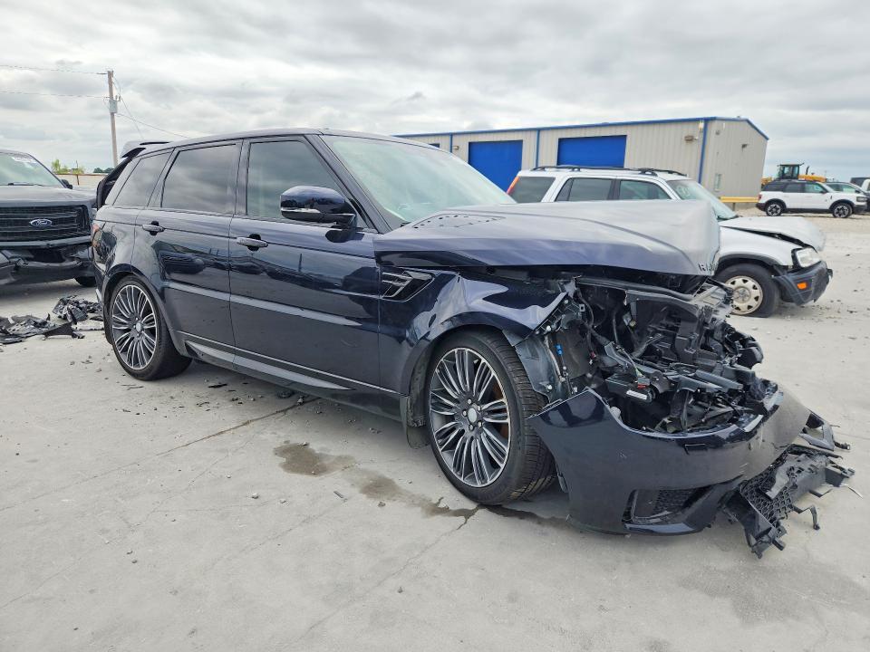 2022 Land rover RANGE ROVER VIN SALWR2SU2NA215269 COPART salvage auction — FRONT END, Tx - Salvage Vehicle Title, sold $9,600 on 2026-07-31 (photo 4)