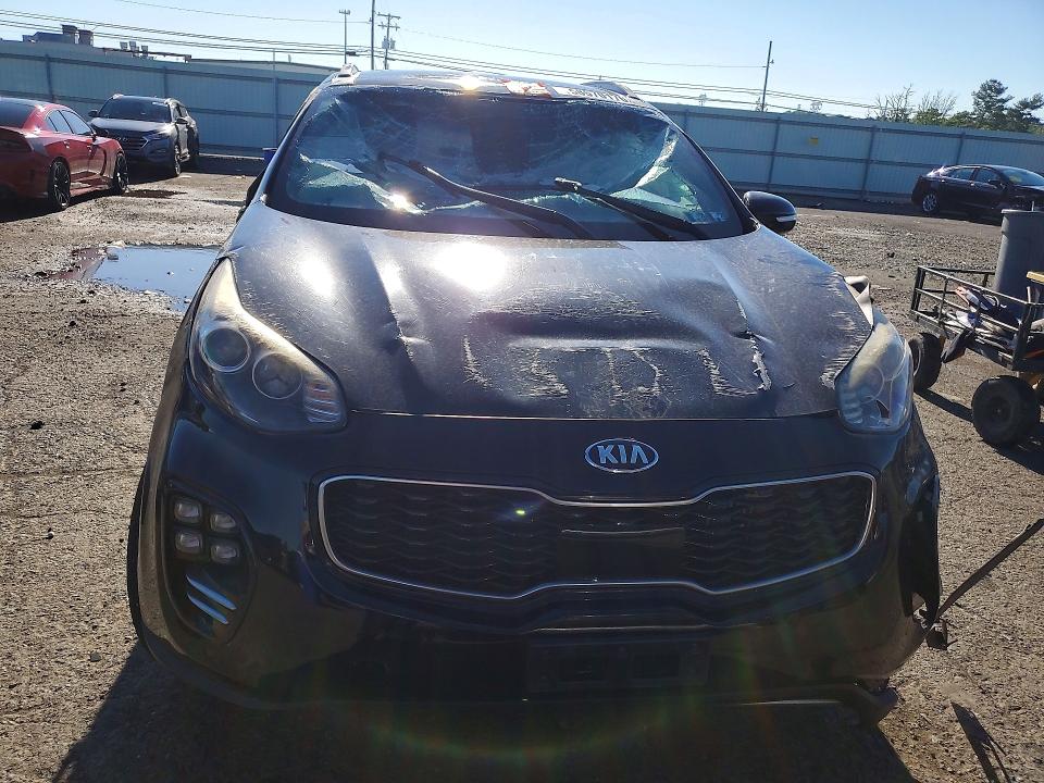 2017 Kia Sportage VIN KNDPRCA60H7094750 COPART salvage auction — ROLLOVER, Pa - Certificate Of Salvage, sold $1,950 on 2026-07-10 (photo 5)