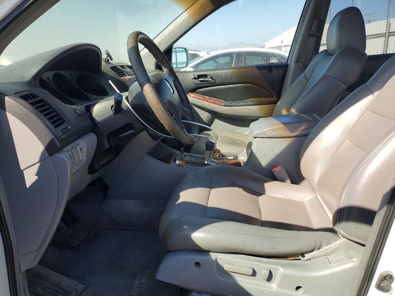 2004 Acura Mdx VIN 2HNYD18264H558210 COPART salvage auction — FRONT END, Ca - Salvage Certificate, sold $250 on 2026-07-22 (photo 7)