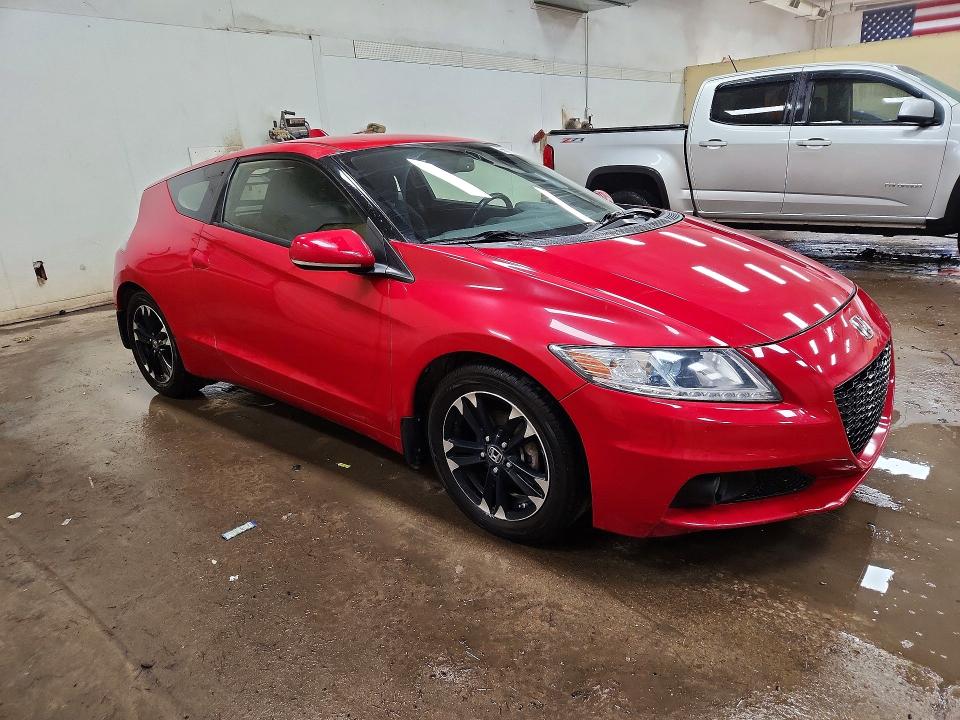 2014 Honda Cr-z VIN JHMZF1D6XES000463 COPART salvage auction — FRONT END, MI - CERTIFICATE OF TITLE, sold $275 on 2026-07-29 (photo 4)