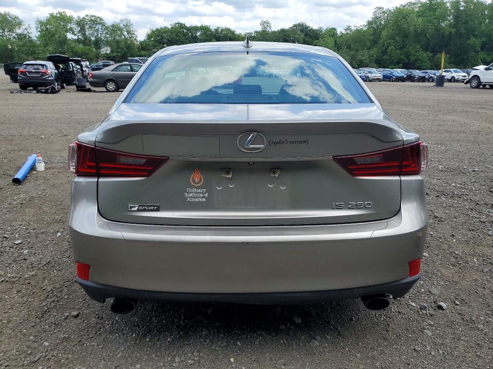 2015 Lexus Is VIN JTHBF1D24F5054078 COPART salvage auction — FRONT END, Ny - Mv-907A Salvage Certificate, sold $4,700 on 2026-07-09 (photo 6)