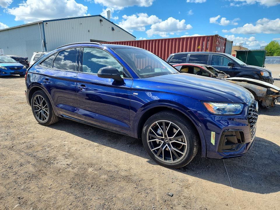 2023 Audi Q5 sportback VIN WA16AAFY1P2093565 COPART salvage auction — REAR END, ON - PERMIT NO BRAND - UNFIT, sold $11,200 on 2026-07-28 (photo 4)