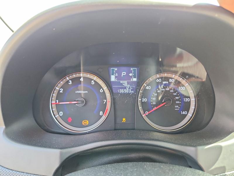 2016 Hyundai Accent VIN KMHCT4AE7GU013073 COPART salvage auction — REAR END, Fl - Cert Of Title Slvg Rebuildable, sold $1,200 on 2026-07-08 (photo 9)