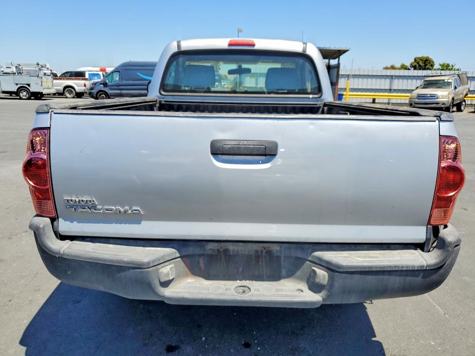 2006 Toyota Tacoma VIN 5TENX22N26Z270667 COPART salvage auction — SIDE, Ca - Salvage Certificate, sold $675 on 2026-07-22 (photo 6)