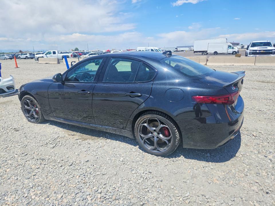 2018 Alfa romeo Giulia VIN ZARFAEEN1J7570838 COPART salvage auction — FRONT END, Co - Salvage Title, sold $6,800 on 2026-07-02 (photo 2)