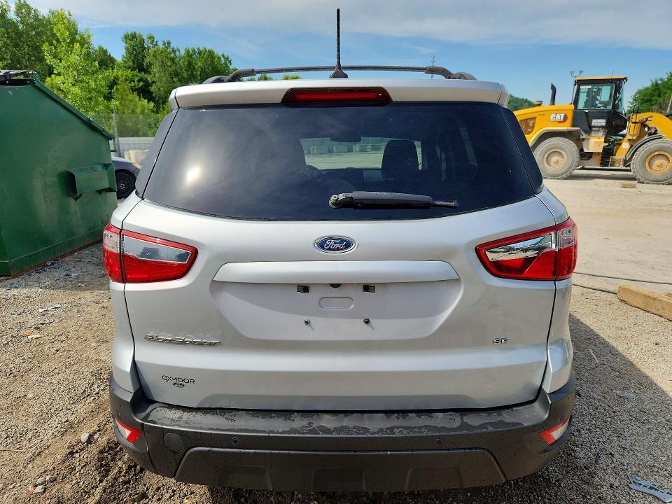 2021 Ford Ecosport VIN MAJ3S2GE4MC423887 COPART salvage auction — FRONT END, Ky - Cert Of Title-Salvage, sold $175 on 2026-07-30 (photo 6)