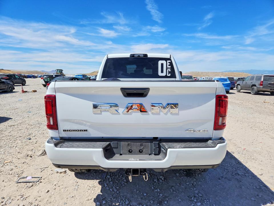 2025 Ram 2500 VIN 3C63R5DL9SG541798 COPART salvage auction — MECHANICAL, Ut - Salvage Certificate, sold $35,750 on 2026-09-18 (photo 6)