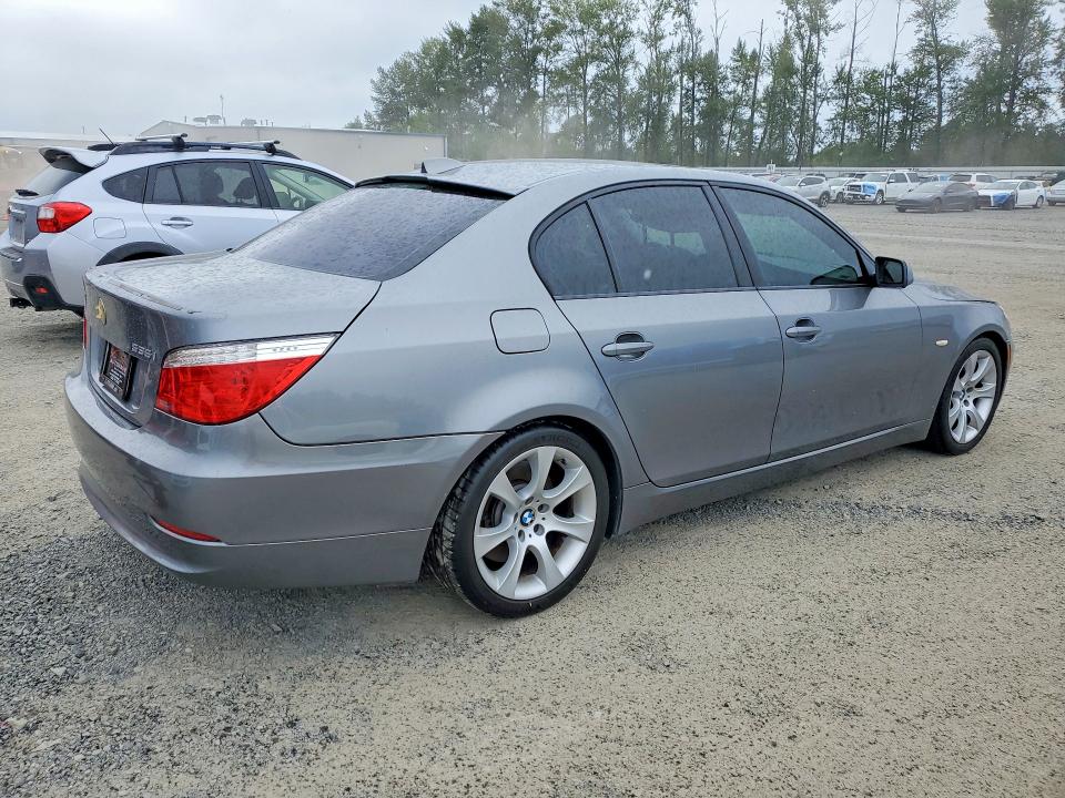 2008 BMW 5 series VIN WBANW13578CZ84451 COPART salvage auction — FRONT END, Wa - Cert Of Ownership-Rebuilt (P), sold $325 on 2026-07-27 (photo 3)