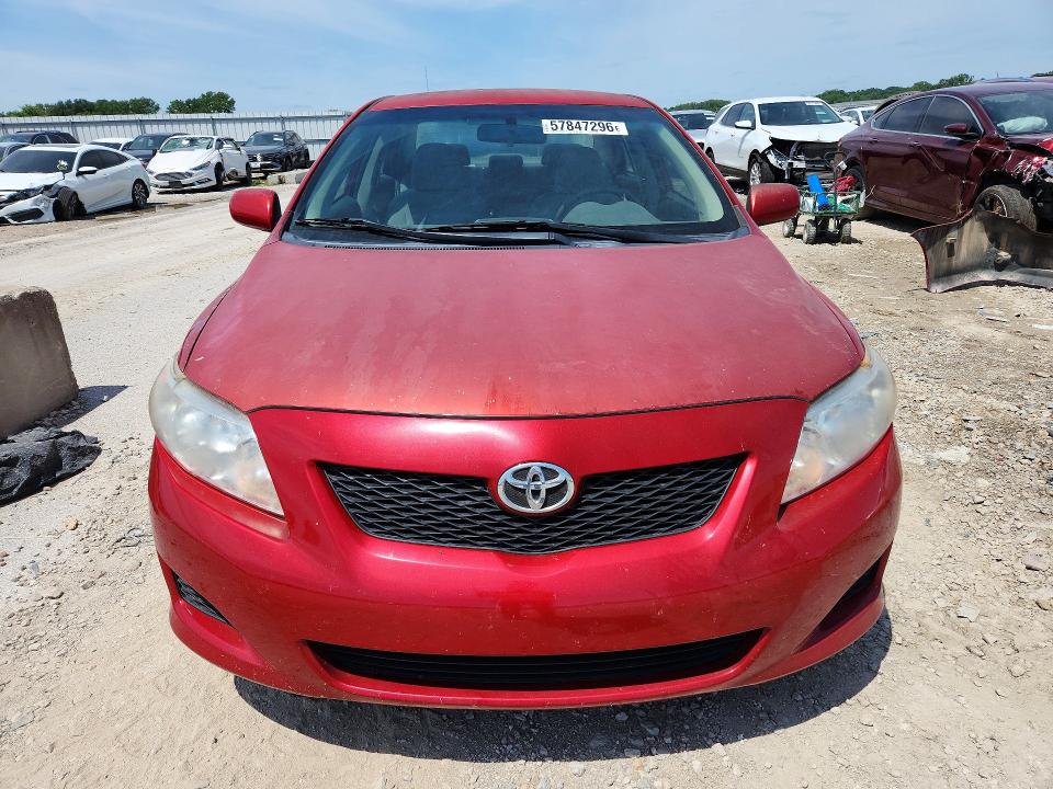2010 Toyota Corolla VIN JTDBU4EEXA9115839 COPART salvage auction — REAR END, KS - CERT OF TITLE-SALVAGE, sold $1,800 on 2026-07-14 (photo 5)