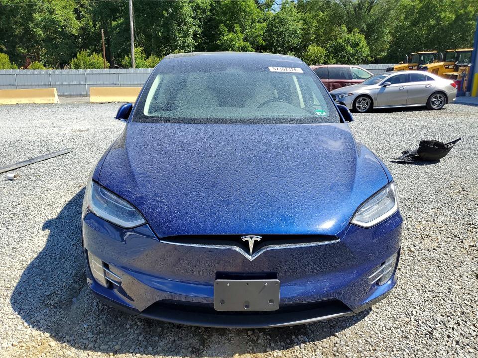 2018 Tesla Model x VIN 5YJXCBE27JF136057 COPART salvage auction — UNDERCARRIAGE, Salvage Title, sold $7,700 on 2026-07-23 (photo 5)