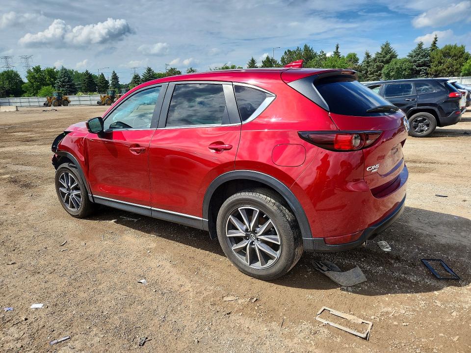 2018 Mazda VIN JM3KFBCM2J0465552 COPART salvage auction — FRONT END, Il - Salvage Certificate, sold $300 on 2026-07-28 (photo 2)