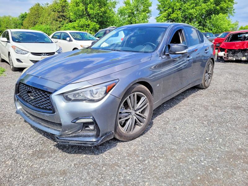 2015 Infiniti Q50 VIN JN1BV7AR3FM390032 COPART salvage auction — NORMAL WEAR, On - Permit No Brand - Unfit (P), sold $1,150 on 2026-07-03 (photo 2)