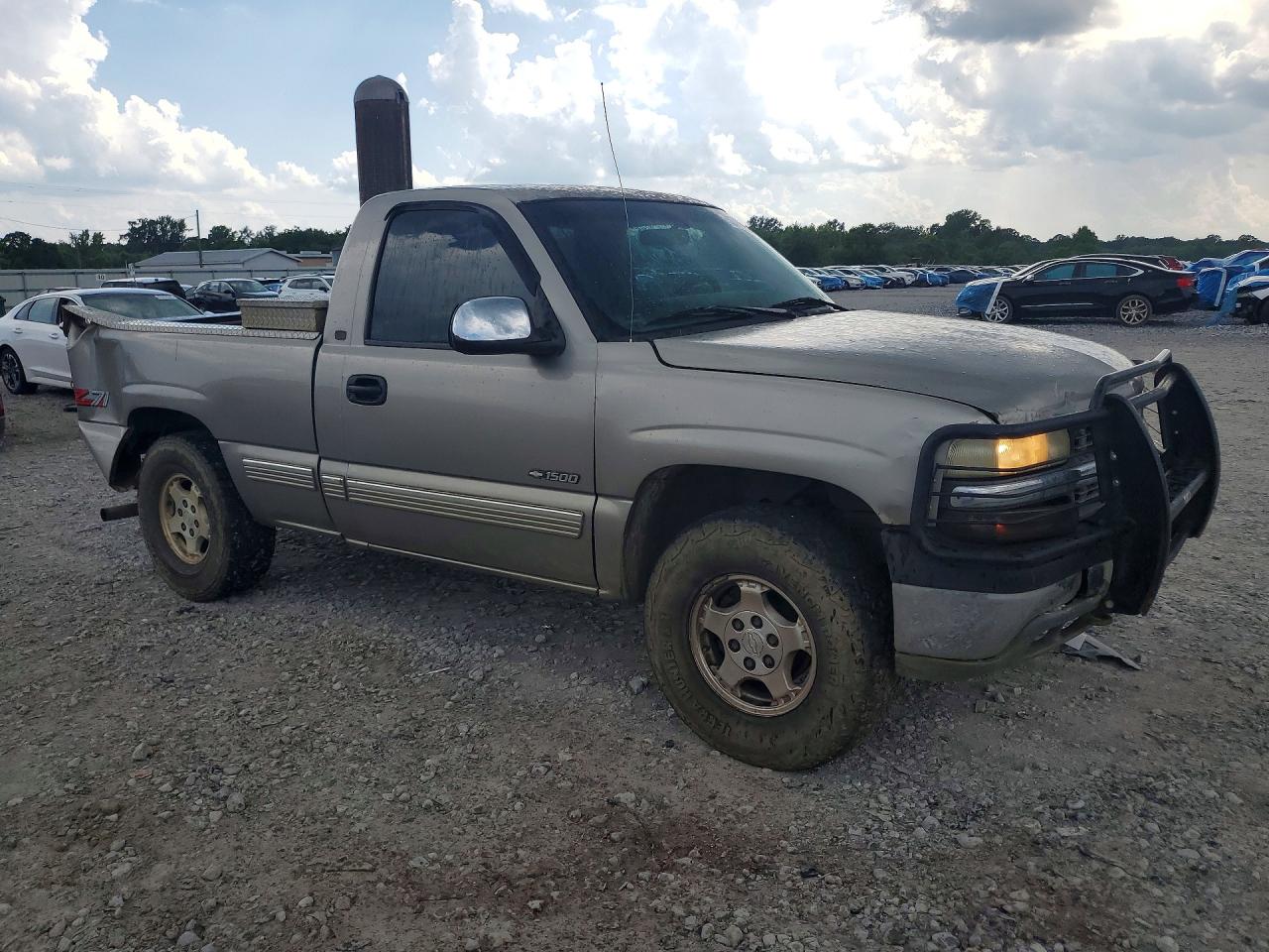 1999 Chevrolet Silverado VIN 1GCEK14T0XZ103516 COPART salvage auction — Rear End, AL - CERT OF TITLE-SALVAGE TITLE, sold $1,750 on 2026-06-25 (photo 4)