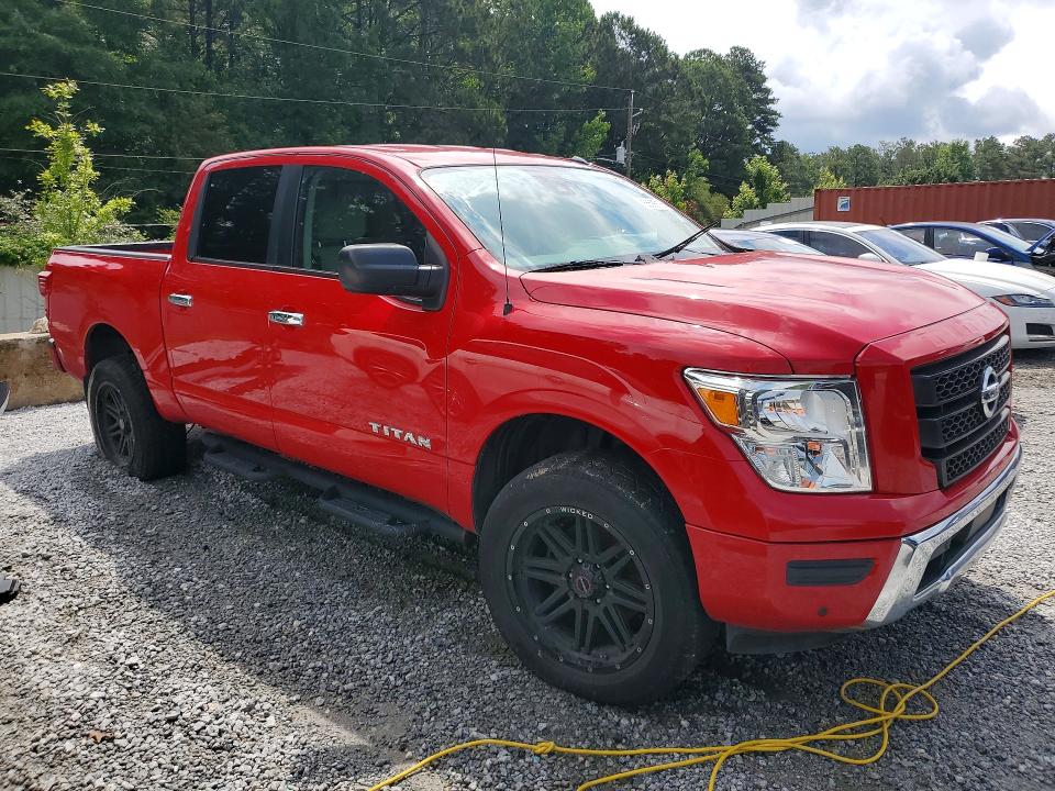 2021 Nissan TITAN VIN 1N6AA1EF5MN512346 COPART salvage auction — MECHANICAL, Ga - Certificate Of Title, sold $7,000 on 2026-07-28 (photo 4)