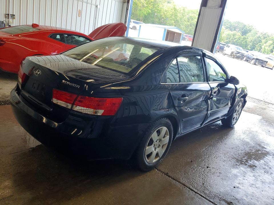 2007 Hyundai Sonata VIN 5NPET46C57H224917 COPART salvage auction — SIDE, PA - CERTIFICATE OF SALVAGE, sold $525 on 2026-07-15 (photo 3)