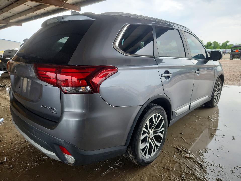 2017 Mitsubishi Outlander VIN JA4AD3A38HZ035549 COPART salvage auction — HAIL, Tx - Certificate Of Title, sold $1,050 on 2026-07-17 (photo 3)