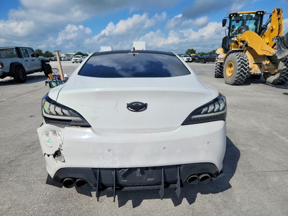 2013 Hyundai Genesis VIN KMHHU6KJ5DU084746 COPART salvage auction — REAR END, LA - CERT OF TITLE-SALVAGE, sold $525 on 2026-07-29 (photo 6)