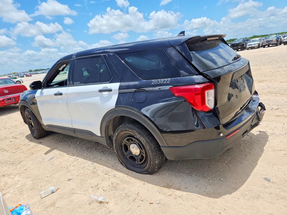 2022 Ford Explorer VIN 1FM5K8AB9NGA58133 COPART salvage auction — REAR END, Tx - Salvage Vehicle Title, sold $4,950 on 2026-07-02 (photo 2)