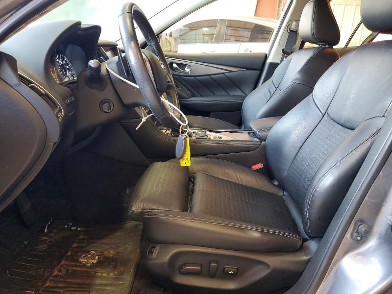 2019 Infiniti VIN JN1EV7AR6KM592323 COPART salvage auction — WATER/FLOOD, TX - SALVAGE TITLE-FLOOD DAMAGE (P), sold $7,300 on 2026-07-20 (photo 7)