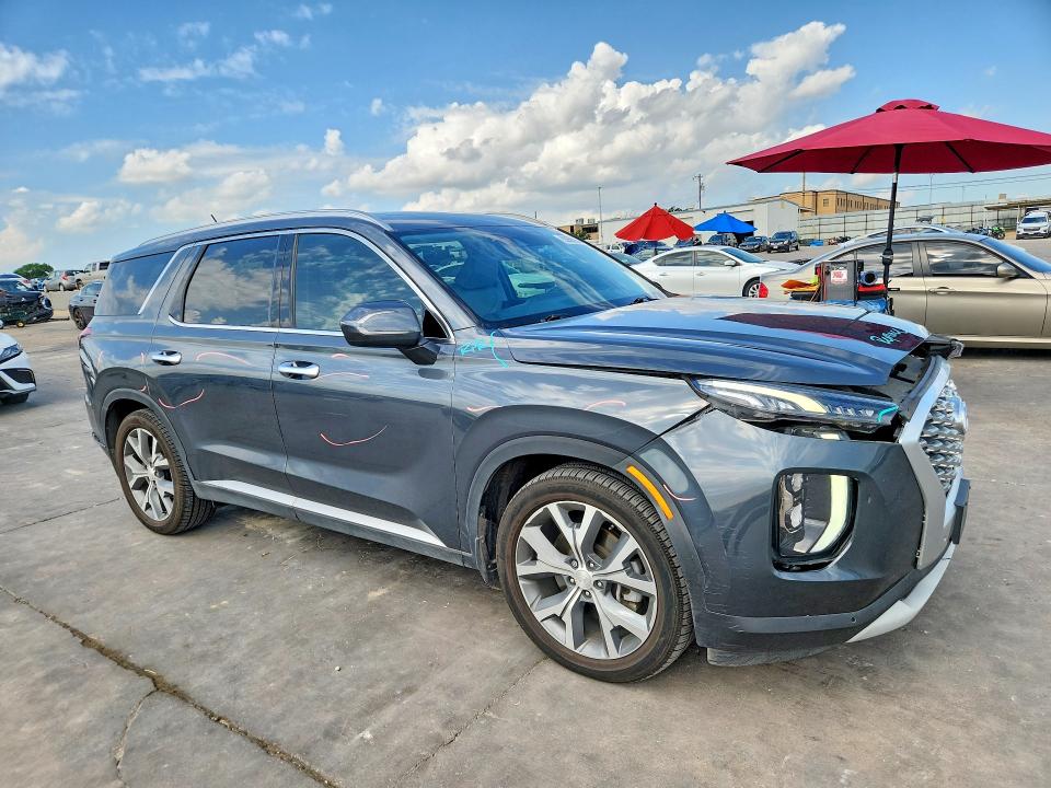 2020 Hyundai VIN KM8R44HE3LU157601 COPART salvage auction — FRONT END, Tx - Salvage Vehicle Title, sold $8,800 on 2026-07-30 (photo 4)