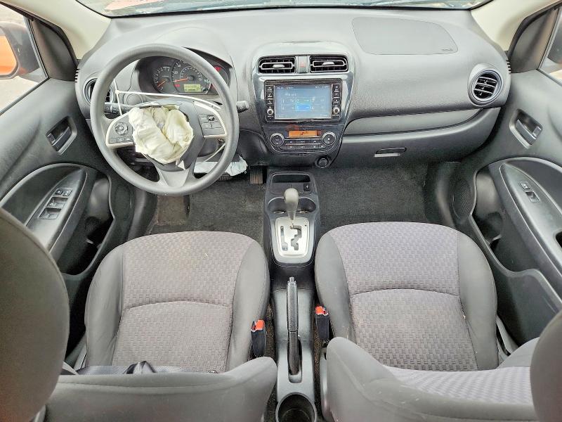 2020 Mitsubishi Mirage VIN ML32A3HJ8LH003452 COPART salvage auction — FRONT END, VA - CERT OF TITLE - SALVAGE, sold $1,700 on 2026-07-29 (photo 8)