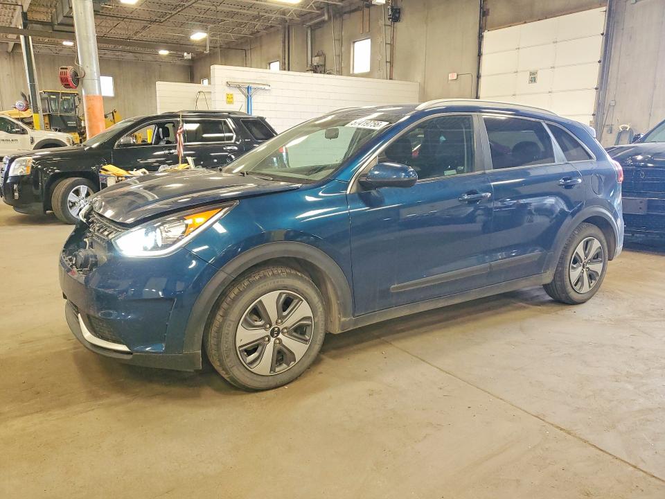 2019 Kia Niro VIN KNDCB3LC2K5252028 COPART salvage auction — FRONT END, Mn - Cert Of Title-Salvage, sold $525 on 2026-07-23 (photo 1)
