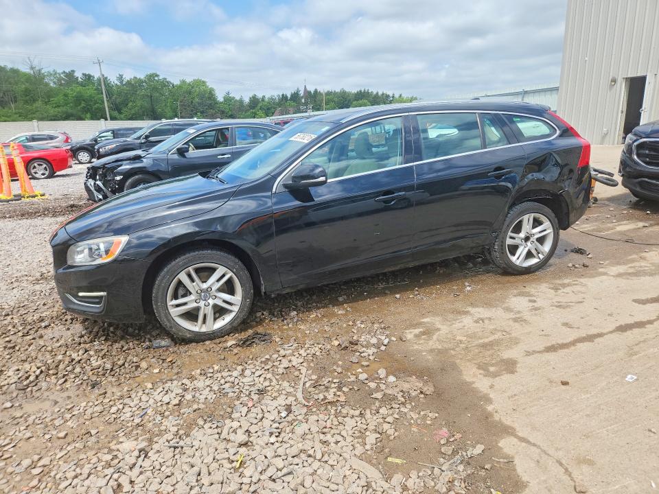 2015 Volvo V60 VIN YV140MEC2F1213623 COPART salvage auction — SIDE, WI - CERTIFICATE OF TITLE, sold $825 on 2026-07-27 (photo 1)