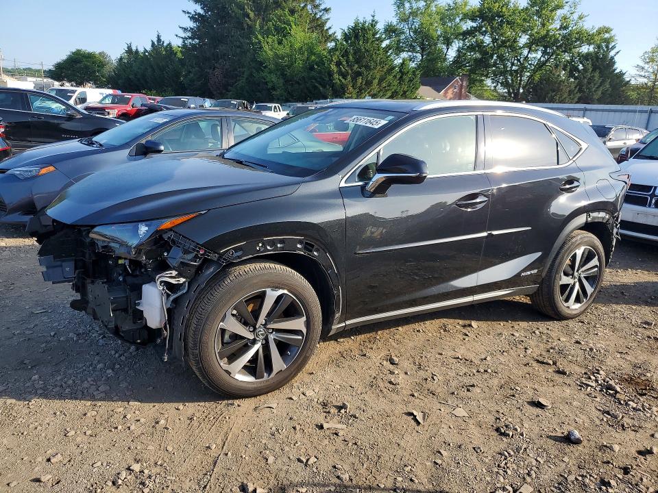 2021 Lexus Nx VIN JTJGJRDZ2M2160638 — COPART salvage auction photo