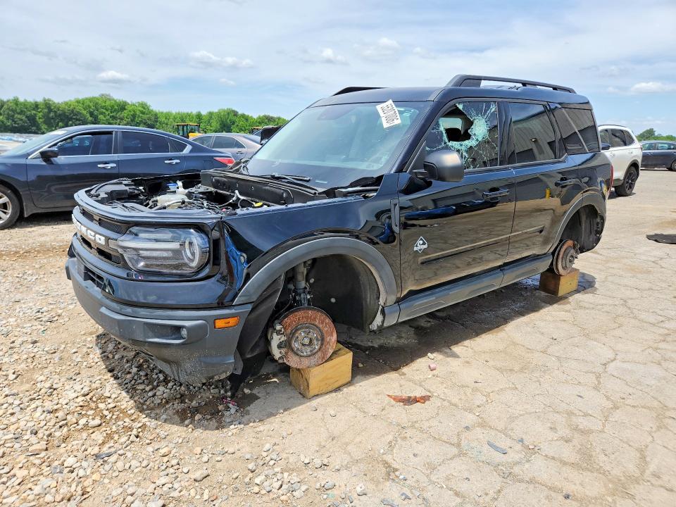 2021 Ford Bronco sport VIN 3FMCR9C68MRB18547 COPART salvage auction — FRONT END, TN - CERTIFICATE OF TITLE, sold $4,000 on 2026-07-09 (photo 1)