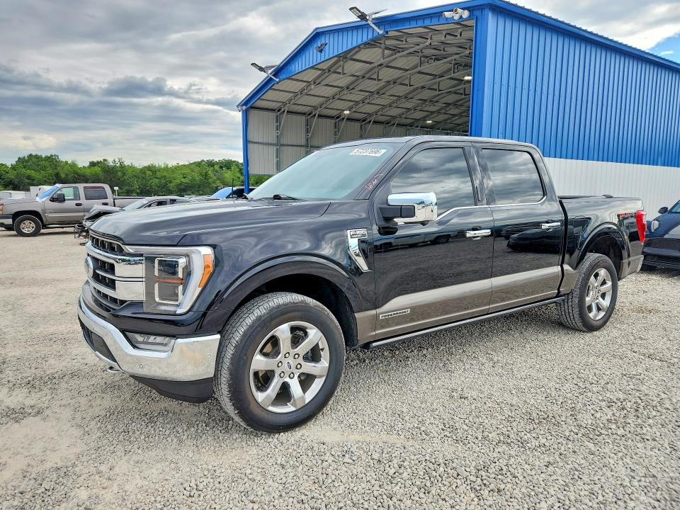 2022 Ford F-150 Lightning VIN 1FTFW1ED4NFA48891 — COPART salvage auction photo