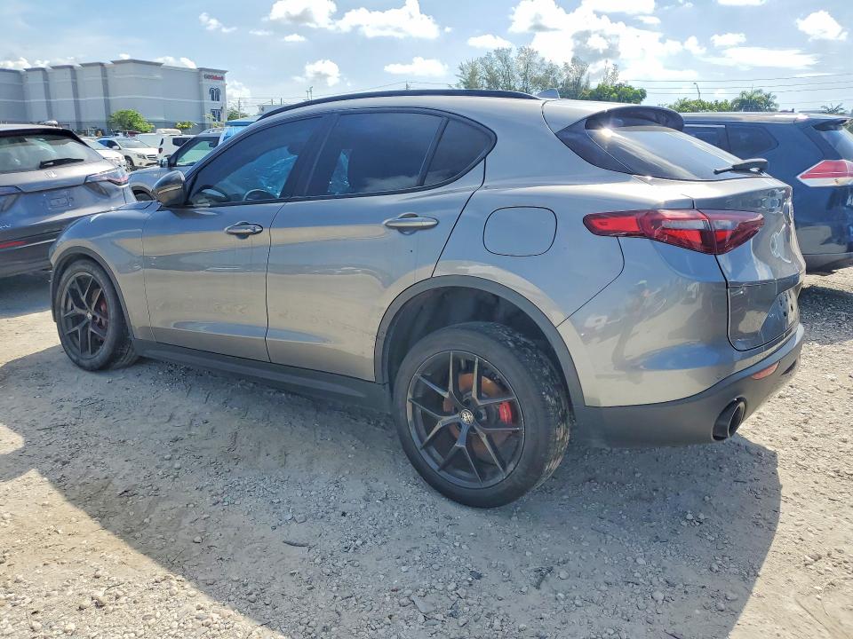 2020 Alfa romeo Stelvio VIN ZASPAJAN6L7C75483 COPART salvage auction — FRONT END, Fl - Certificate Of Destruction, sold $2,900 on 2026-08-27 (photo 2)