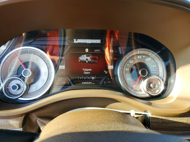 2021 Ram 1500 VIN 1C6SRFKT9MN568658 COPART salvage auction — REAR END, Fl - Certificate Of Title, sold $16,900 on 2026-07-12 (photo 9)