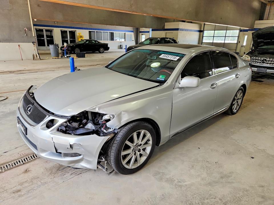 2007 Lexus Gs 350 VIN JTHCE96S170003932 COPART salvage auction — FRONT END, Va - Cert Of Title - Salvage, sold $450 on 2026-07-02 (photo 1)