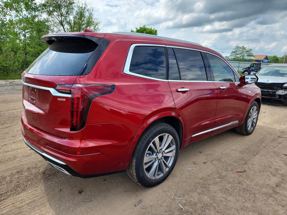 2025 Cadillac Xt6 VIN 1GYKPDRS6SZ107093 COPART salvage auction — FRONT END, Oh - Cert Of Title-Salvage, sold $15,000 on 2026-07-20 (photo 3)