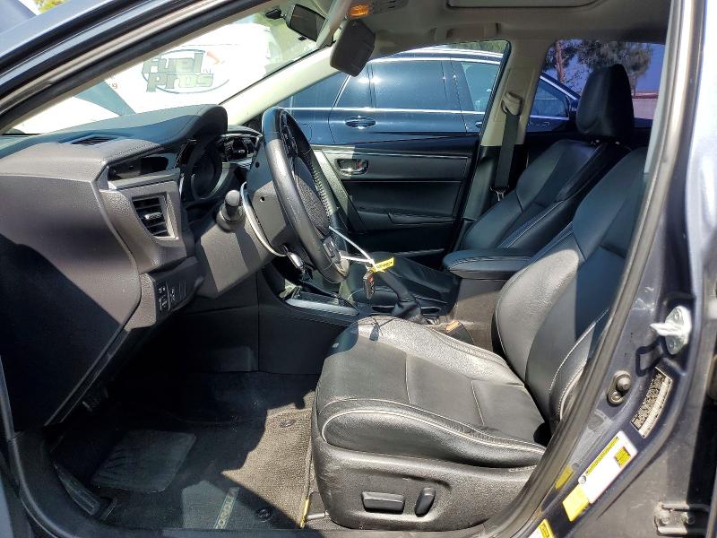 2014 Toyota Corolla VIN 5YFBURHE0EP010364 COPART salvage auction — REAR END, Ca - Salvage Certificate, sold $2,700 on 2026-07-02 (photo 7)